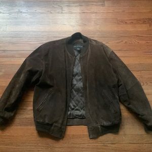 Craft & barrow suede leather jacket